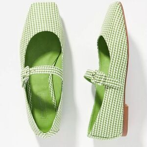 New Jeffrey Campbell Square-Toe Mary Jane Flats